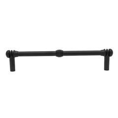 Charlotte 6 In. (152 Mm) Center-To-Center Traditional Matte Black Bar Drawer Pul