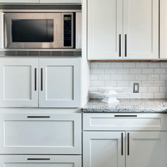 Stylish Matte Black Cabinet Pulls – 10 Pack, 12-5/8″ Hole Centers