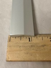 6″ long Silver Cabinet Pull Drawer Handles 5″ hole centers #9644