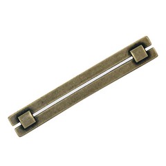 Rok Rift Bridge Zen Arch Honey Brass Cabinet Handle Pull 3-3/4″ P05196HNY