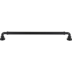 Top Knobs TK3148BLK Cranford Appliance Pull 18″ (c-c) Flat Black