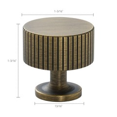 2-30 Pack Solid Brass Kitchen Cabinet Knobs Vintage Drawer Knobs for Dresser