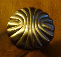 Amerock Cabinet Door Knob Drawer Pull, Sterling Nickel, Round 1-1/4″, BP1337-G9