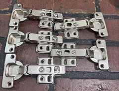DTC Pivot Pro 110 Degree Opening Angle, Inset Hinge Set of 5