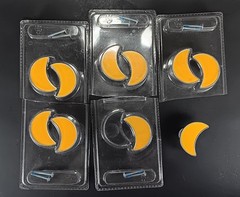 IKEA Mario Moon Knobs 10 Yellow Crescent Drawer Pulls Maffe Pop Art Celestial