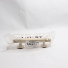 Sumner Street Home Hardware Flynn Drawer Pull Satin Brass 3-1/2″