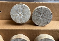 Set of 6 Gorgeous Casa Decor Wooden Drawer Pulls Knobs Made In India Boho