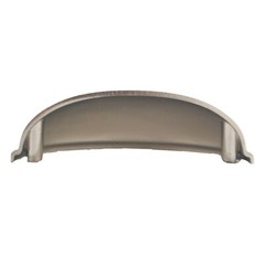 LIBERTY Essentials P34702K-SN-B Satin Nickel 3″ Hole Centers Cup Bin Drawer Pull