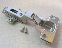 SALICE CFA7G99 HINGES Half-Overlay CLIP-ON H02 Mount Base PLATES (FAG/FA5)
