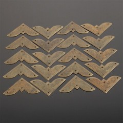 Retro Iron Decorative Corner Protector Guard For Jewelry Gift Box Case Cabinet