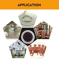 Aluminium Alloy Turntable Bearing, Heavy Duty Swivel Turntable Lazy Susan