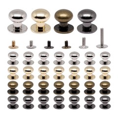 32pcs Mini Drawer Pulls, 0.37inch Small Knobs for Jewelry Box, Metal Round Mi…