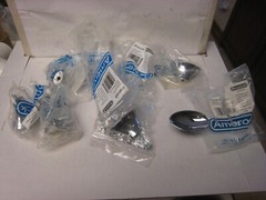 9 yes 9 Amerock BP26129-26 Polished Chrome Sleek OVAL Cabinet Knob, FREE SHIP