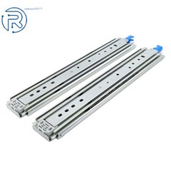 1 Pair 16 Inch With Lock Heavy Duty Drawer Slides 500 Lbs Extension Rails Rail