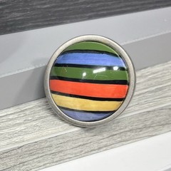 Rainbow Cabinet Knobs Colorful Drawer Handle Round Door Pulls Betsy Field Design