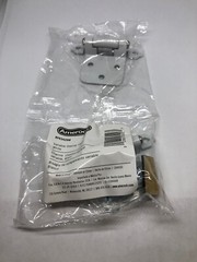 1 PAIR Amerock BPR3429-W White Face Mount Self-Closing Variable Overlay Hinges