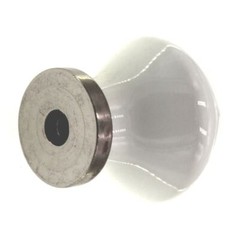 Liberty Modern Elegant Satin Nickel White Ceramic 1 3/16″ Knob P37512C-SN-CP