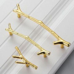 Knob Drawer Handle Tree Branch Vintage Creative Rust-resistant Cabinet Pull Twig