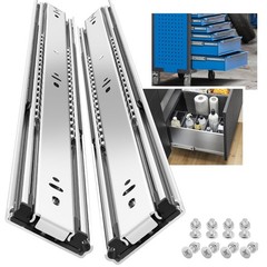 Shuhang 1 Pair 150 Lb Load Capacity Heavy Duty Drawer Slides 26 Inch Full