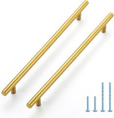 45 Pack 12-1/2 Inch Cabinet Pulls Kitchen Cabinet Handles with 10 Inch Hole Cent