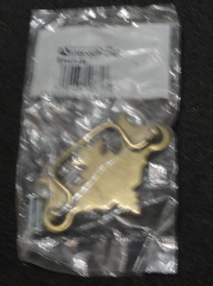 4 Chippendale Bail Pull Burnished Brass Finish Zinc Die Cast 3″ Center BP3425-BB