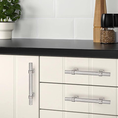 15 Pack Hole Centers 3.5 inch Brushed Nickel Cabinet Pulls Stainless Steel Kitch