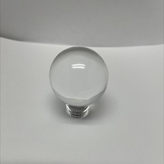 (5 Pack) 1 1/8″ Clear Round Ball Acrylic Knob