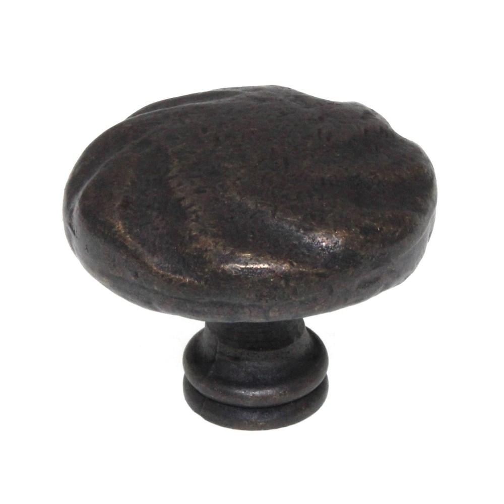 Liberty Rustique 1 1/2″ Round Weathered Cabinet Knob Oil-Rubbed Bronze PN1320-OB