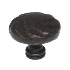 Liberty Rustique 1 1/2″ Round Weathered Cabinet Knob Oil-Rubbed Bronze PN1320-OB