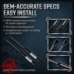 QiMox Lift Supports SG126007 for Honda Odyssey 05-10 Qty 2