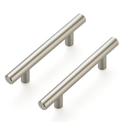 60 PCS 5 Inch Cabinet Pulls Brushed Nickel 3 Inch Hole Center Handles