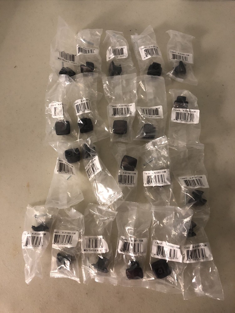 Lot Of 21 Aged 81091 Oil Rubbed Bronze Square Cabinet Hardware Knobs And Pulls