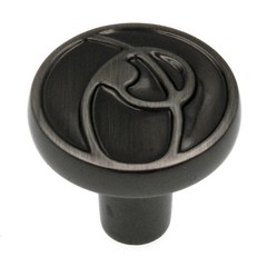 Amerock Ambrosia Pewter 1 1/8″ Round Cabinet Pull Knob BP4481PWT