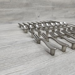27 Novelty Silverware Cabinet Pulls Handles Knives Forks Spoons Lot 44 Screws