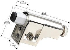 50 Pack Soft Close Cabinet Door Dampers – Polished Nickel Finish