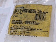 Lot of 16 Pieces (mostly) Stanley Cabinet Hardware, Incl. (7)SP46 Magnetic Catch