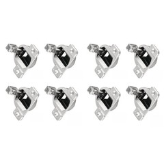 8 Pack 110 Degree Hinge Kit for Blum 30.310-11.02 Cabinet Screw On Premium