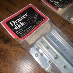 Knape & Vogt KV 1300 Drawer Slide 14″ Side Mount 75 lbs – NEW SEALED Lot of 2