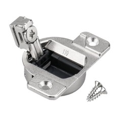 8 Pack Blum Cabinet Hinges Replacement – 110 Degree Self Closing Silver