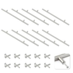 20Pack 2″-16″ Kitchen Cabinet Drawer Handles Brushed Nickel Cabinet Door Drawer
