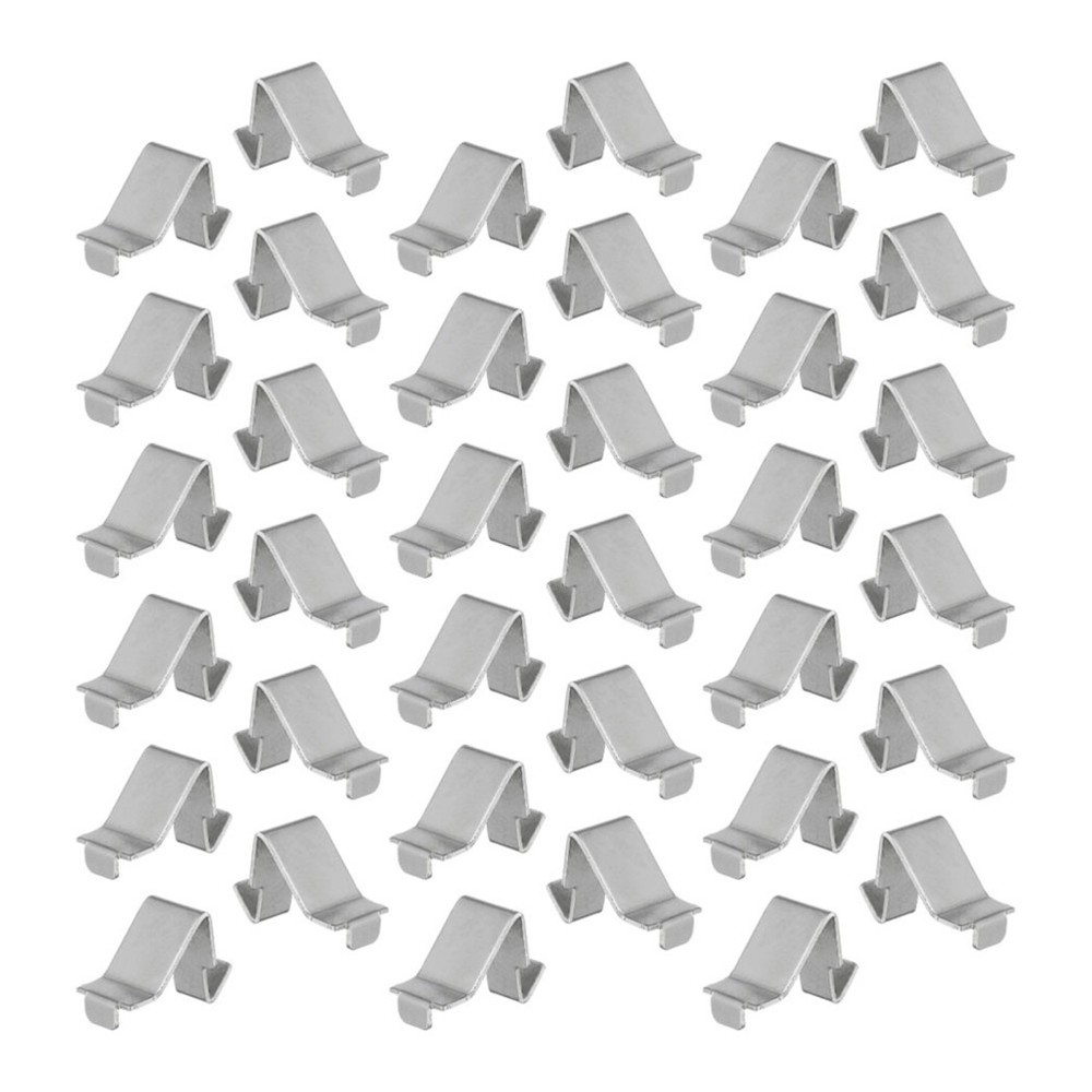 60 Pcs Metal Shelf Clips Brackets Iron Support For Cabinet Shelving And Storage