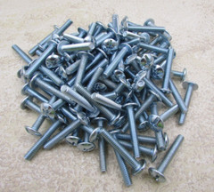 100 PACK 8/32 x 1″ Phillips/Slot Combo Screw Truss Pan Head Cabinet Knob Screws