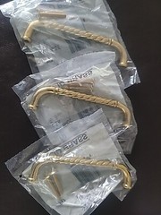 Period Brass Rope Pull 96mm Polished Brass P17 –Set Of 3