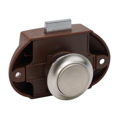 Push Button Lock For Drawer Cupboard Cabinet Furniture Hardware Home Accessory