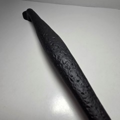 Hickory Hardware P3005 Cast Iron Door Pull Hammered Brutalist Handle 12″