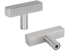 homdiy Drawer Pulls and Knobs Brushed Nickel HDJ22SN 2in Overall Length , 33 pcs