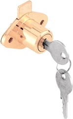 U 9947 Diecast Drawer and Cabinet Lock, Fits 7/8 Inch Max Panel Thickness,