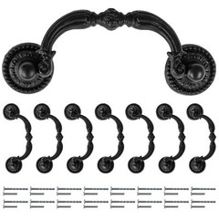 8 Pack Bail Pull Handles 2.75 Inch Hole Center Antique Drop Drawer Pull Swing…