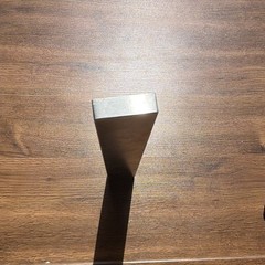 Brushed Silver Magnetic Knife Holder Bar 10”x2”x.5”