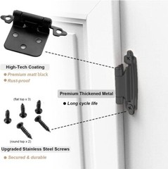 Kitchen Cabinet Hinges Overlay Self Closing Face Mount Cupboard Door Hinge